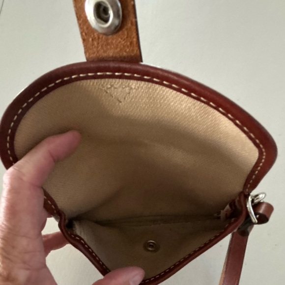 VINTAGE Dooney & Bourke | classic D&B logo wristlet. - Picture 10 of 12